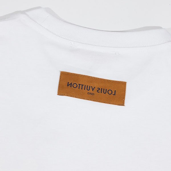 ルイヴィトン 草間彌生 偽物 ロゴ Tシャツ vum00260